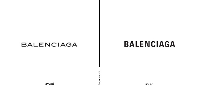 nouveau logo balenciaga