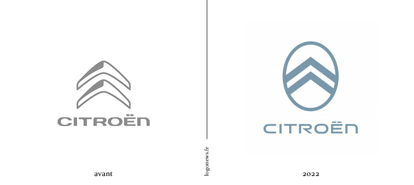 Retour vers le passé : Citroën change de logo - LOGONEWS