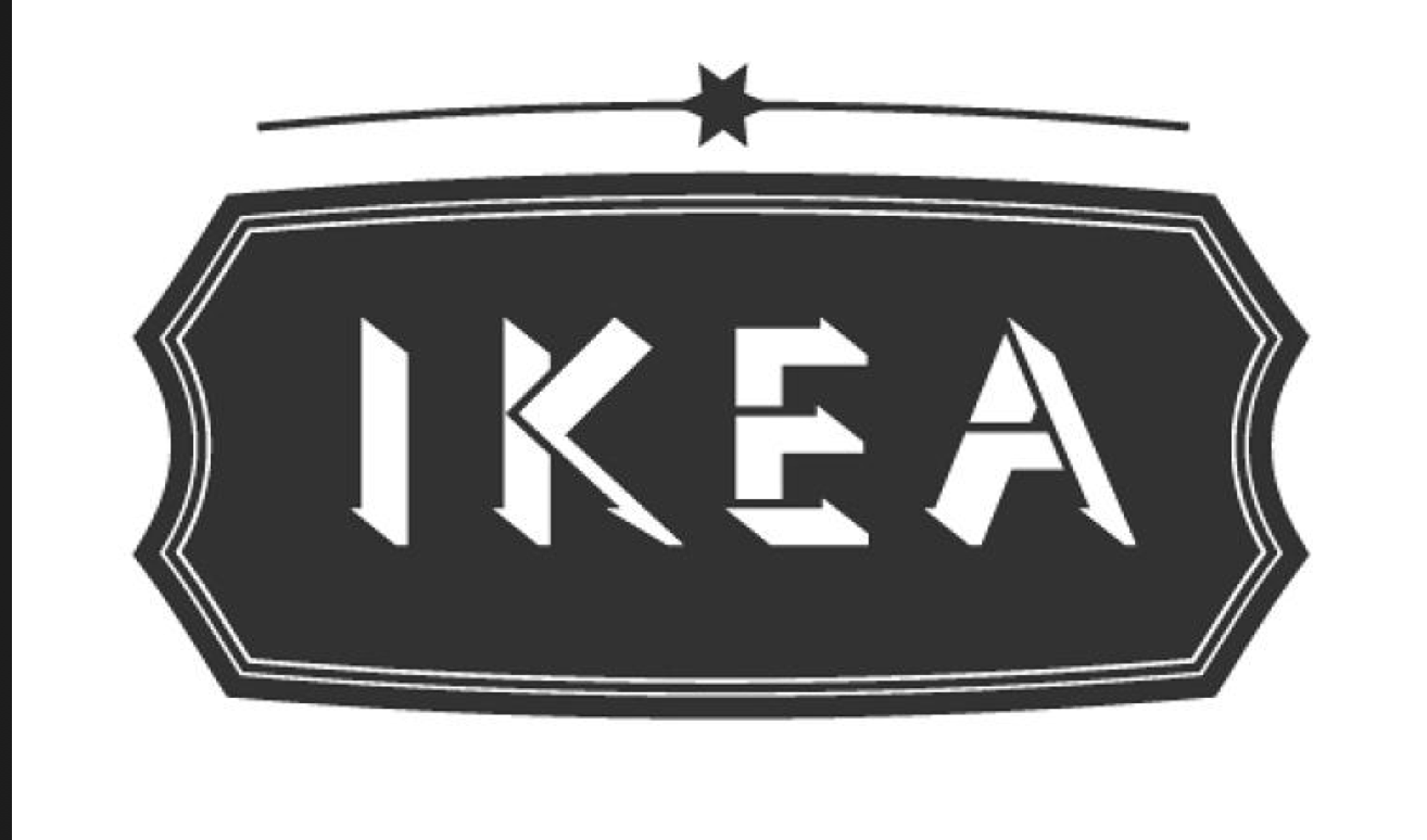 Фирма делай. Хипстерский логотип икеа. Икеа логотип в стиле ретро. Ikea logo. Что если лого.